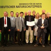 Deutscher Naturschutzpreis für Engagement von Menschen mit Behinderung Die Projektpartner bei der Verleihung des Deutschen Naturschutzpreises 2013 © Deutscher Naturschutzpreis