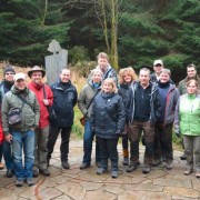 Jahrestagung der Freiwilligen-KoordinatorInnen Gruppe von Freiwilligenkoordinatoren in Waldumgebung