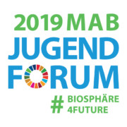 Junge Engagierte aus Biosphärenreservaten zum bundesweiten Vernetzungstreffen aufgerufen MAB Jugendforum 19 Logo 4c